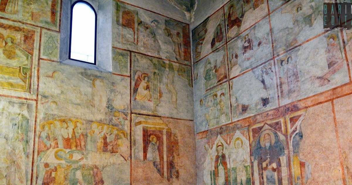 Bitetto, Santa Maria la Veterana: quella sorprendente chiesa che conserva affreschi millenari